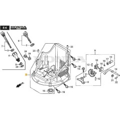 COPPA MOTORE ORIGINALE STIGA - 118551715/0