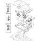 PULEGGIA P.107M(VEL.LENTA) D.1 ORIGINALE STIGA - 1134-4315-01
