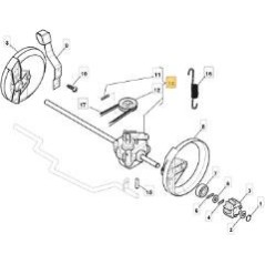 FR. GRUPO DE TRACCION RSB ES/ESL 03/04 ORIGINAL STIGA - 181003078/0 | Newgardenstore.eu