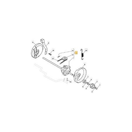 FR. GRUPO DE TRACCION RSB ES/ESL 03/04 ORIGINAL STIGA - 181003078/0 | Newgardenstore.eu