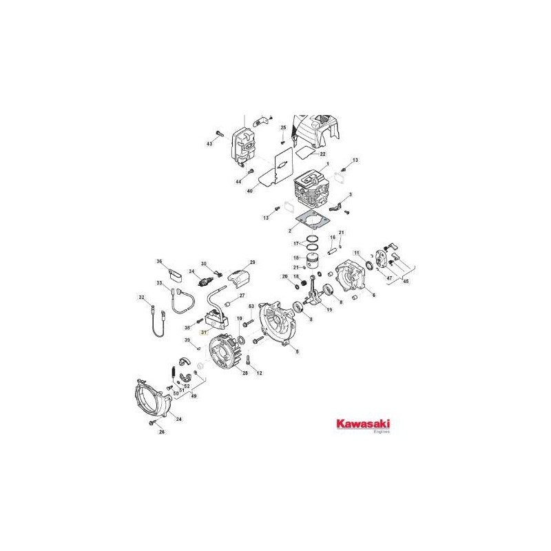 ORIGINAL STIGA IGNITION COIL-ASSY - 118801847/0