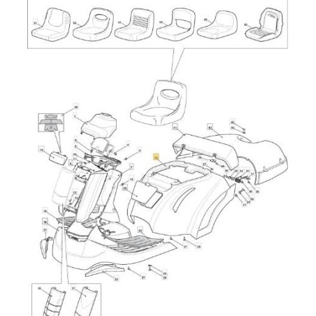 WHEEL COVER F 72 HY WHITE R9003 ORIGINAL STIGA - 384110169/1 | Newgardenstore.eu