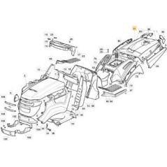 TAPA BOLSA TCX AMARILLA 122410 05/06 ORIGINAL STIGA - 325110308/0 | Newgardenstore.eu