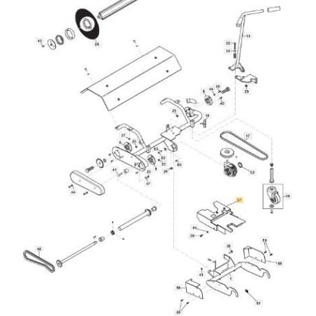 PROTECTION DE COURROIE ORIGINALE STIGA - 118890296/0 | Newgardenstore.eu