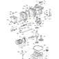 KIT DE TÊTE, CYLINDRE ORIGINAL STIGA - 118551231/0