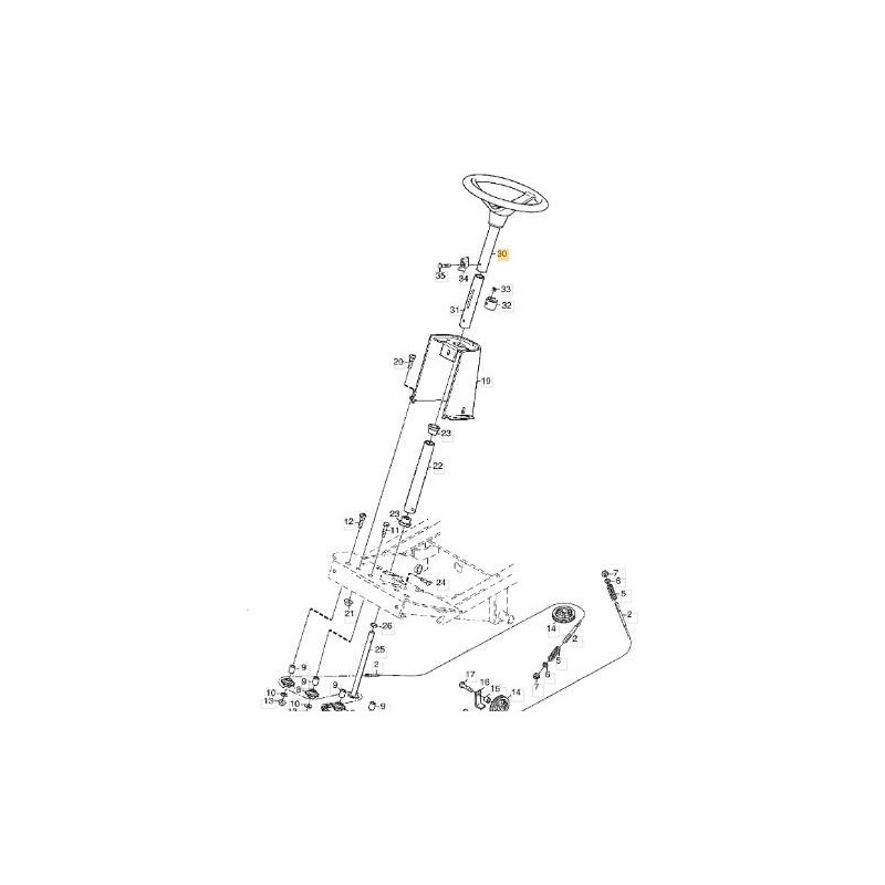 VOLANT************************************ ORIGINAL STIGA - 1134-5173-01