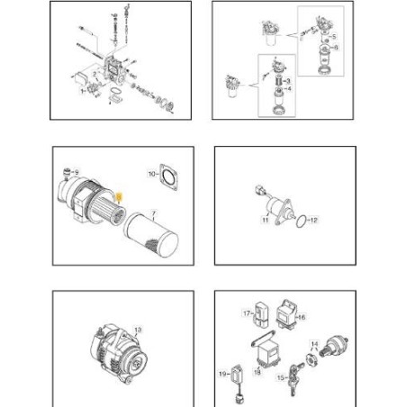 FILTRO DE AIRE EXTERNO ORIGINAL STIGA - 1139-2507-01 | Newgardenstore.eu