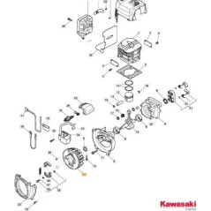 VOLANT MAGNÉTO ORIGINAL STIGA - 118801839/0 | Newgardenstore.eu
