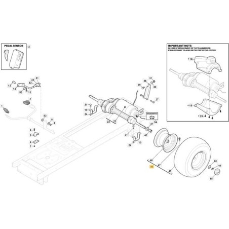 WHEEL 18 FENGCHI+WANDAP519 DG ORIGINAL STIGA - 382680083/0 | Newgardenstore.eu