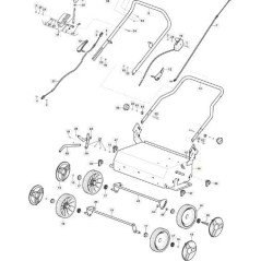 YELLOW BODY SCV 404 ORIGINAL STIGA - 118811067/0 | Newgardenstore.eu