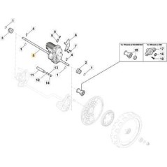 TRANSMISIÓN ELÉCTRICA GT-ME 512 56V CR/CP1 ORIGINAL STIGA - 181003131/0 | Newgardenstore.eu