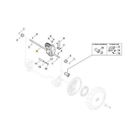 TRANSMISIÓN ELÉCTRICA GT-ME 512 56V CR/CP1 ORIGINAL STIGA - 181003131/0 | Newgardenstore.eu