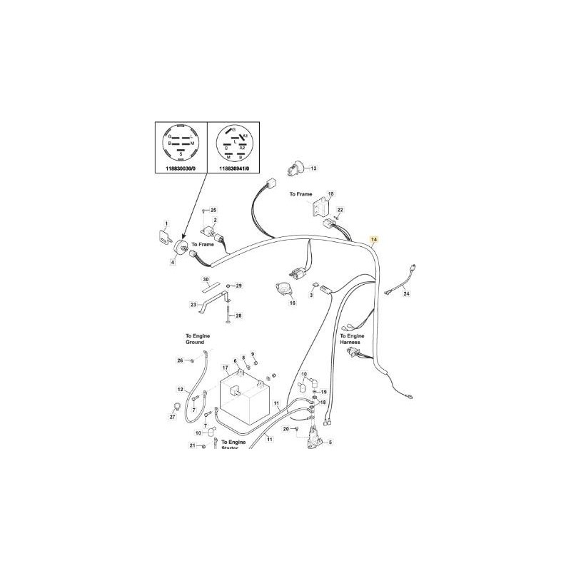 CABALGGIO ORIGINALE STIGA - 118830141/0