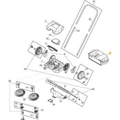 ORIGINAL STIGA SWP 355 TASCHE – 118820832/0