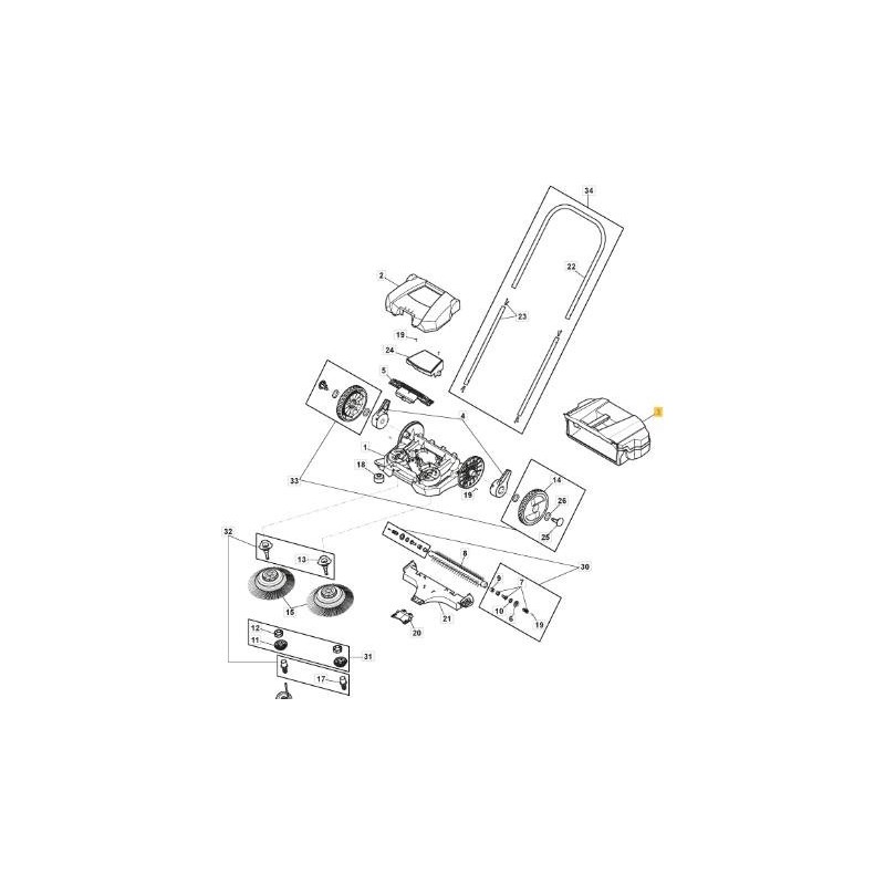 ORIGINAL STIGA SWP 355 TASCHE – 118820832/0