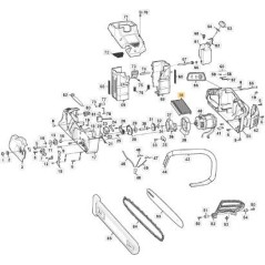 CIRCUIT ÉLECTRIQUE ORIGINAL STIGA - 118810393/0