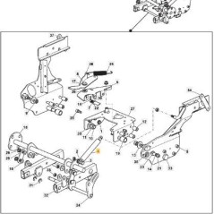 ORIGINAL STIGA PEDALSTOSSDÄMPFER – 1134-4187-01