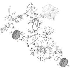 RUEDA IZQUIERDA SnTh BLACK9005 ORIGINAL STIGA - 383680001/0