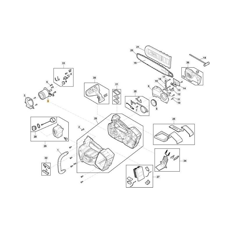 ORIGINAL STIGA 48V BÜRSTENLOSER MOTOR – 118810875/0