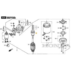 INGRANAGGIO MOTORINO AVVIAMENTO ORIGINALE STIGA - 118552180/0