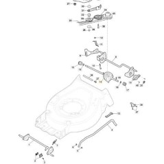 FR TRACCIÓN GR. CON BOTÓN CENTRAL STIGA ORIGINAL VAR.MP1 - 181003116/0 | Newgardenstore.eu
