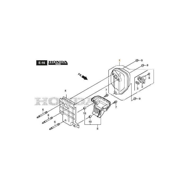 ORIGINAL STIGA SILENCER - 118552077/0