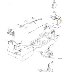 BATTERIA ORIGINALE STIGA - 1134-2892-01 | Newgardenstore.eu