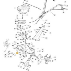 GETRIEBEGRUPPE - WEISSES ORIGINAL STIGA - 118802026/0
