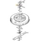PULEGGIA LAMA GIARDINO C. ORIGINALE STIGA - 1134-3183-01