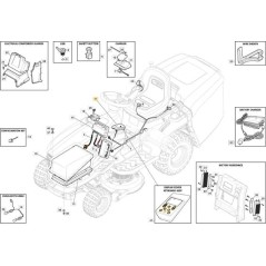 SCHEDA ELETTRONICA V1 MP/SD BAT.'22 ORIGINALE STIGA - 382722469/0