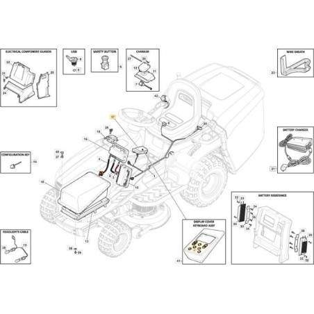SCHEDA ELETTRONICA V1 MP/SD BAT.'22 ORIGINALE STIGA - 382722469/0 | Newgardenstore.eu