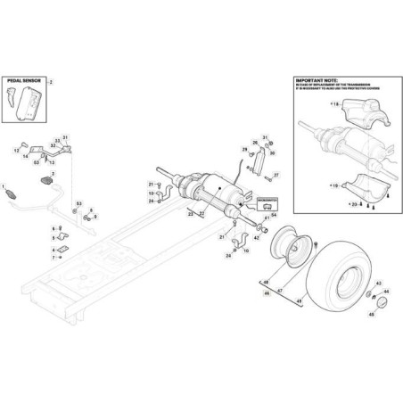 ROUE 18FENGCHI+WANDAP512 NOIR ORIGINAL STIGA - 382680094/0 | Newgardenstore.eu