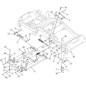 ESSIEU DE LEVAGE DE PLAQUE AVANT ORIGINAL STIGA - 118830848/0