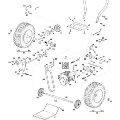 LLANTA COMPLETA SX 16*6.5-8 ORIGINAL STIGA - 118821117/0