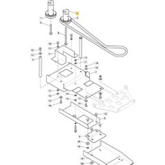 ORIGINAL STIGA RIEMENSCHEIBE – 118890192/0