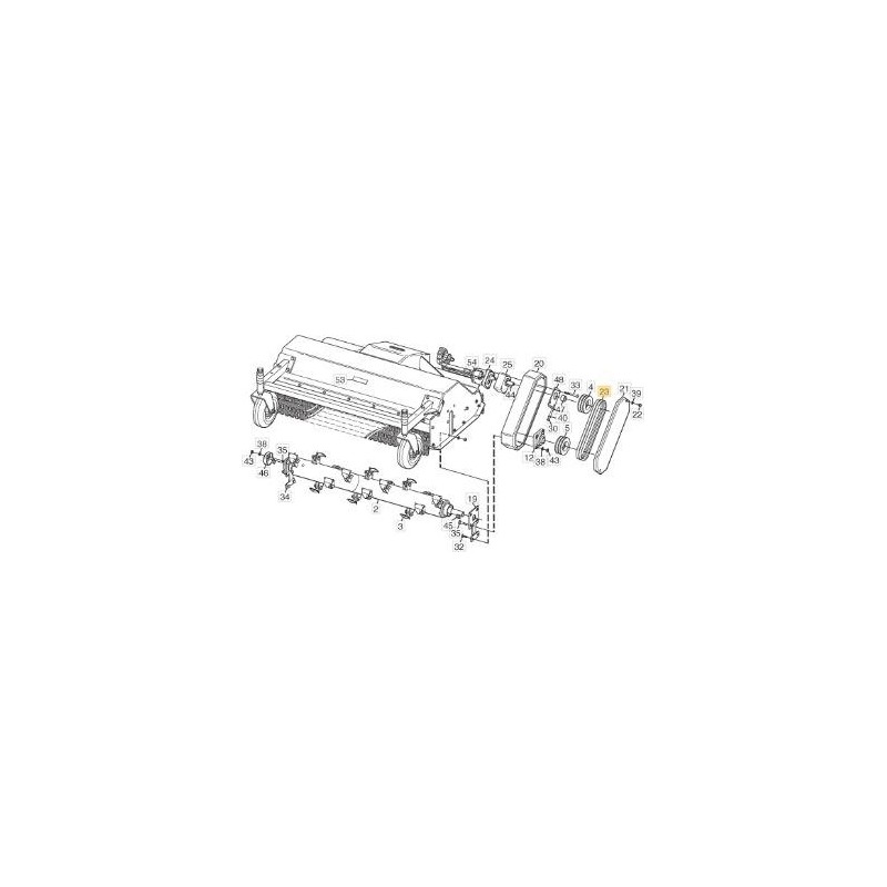 ORIGINAL STIGA BELT KIT - 1319-3613-01