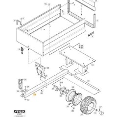GANCHO STIGA ORIGINAL - 1319-0621-01