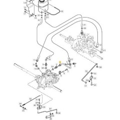 TUYAU HYDRAULIQUE RIGIDE ORIGINAL STIGA HYDRO - 1134-6039-01 | Newgardenstore.eu