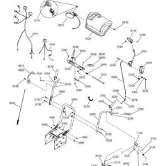 HARNAIS ORIGINAL STIGA - 1812-2630-01 | Newgardenstore.eu