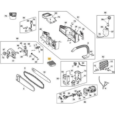 ELEKTRONIKKARTE CS 48 ORIGINAL STIGA - 118803468/1 | Newgardenstore.eu