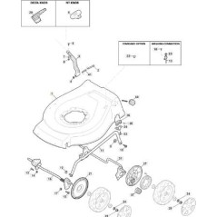 CADRE NT53 ROUGE 3002 '11 ORIGINAL STIGA - 381004540/0