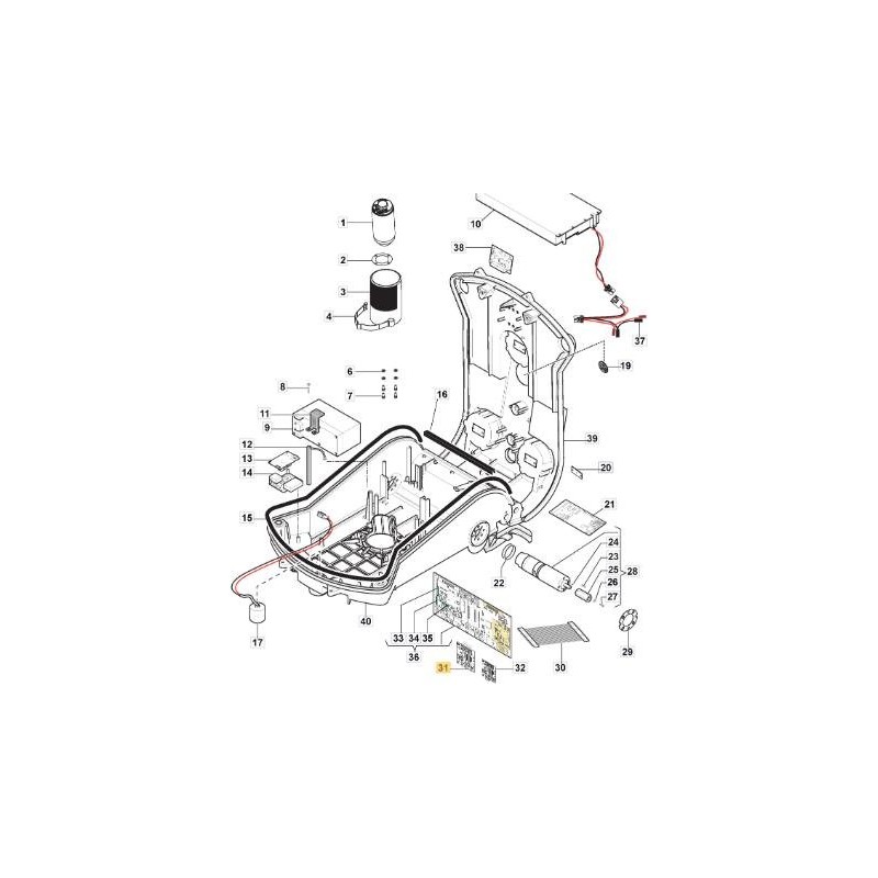 RECEPTOR (RX-C1) ORIGINAL STIGA - 112600264/0