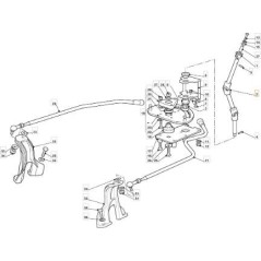 STEERING COLUMN TC HE (RIC) ORIGINAL STIGA - 382543052/0