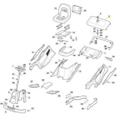 KRAFTSTOFFTANK GTR (rotomold.) GRAU ORIGINAL STIGA - 337735113/0