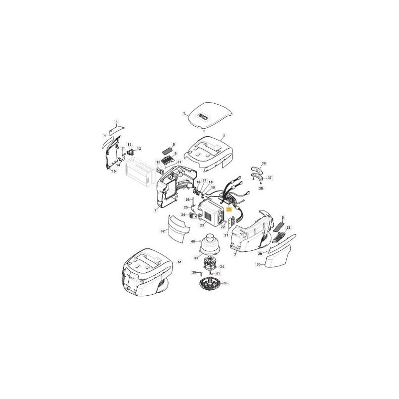 ORIGINAL STIGA MOTORKARTE 80V SCHUB – 118810748/0