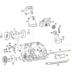SCHEDA ELETTRONICA ST 80 V ORIGINALE STIGA - 118820597/1 | Newgardenstore.eu