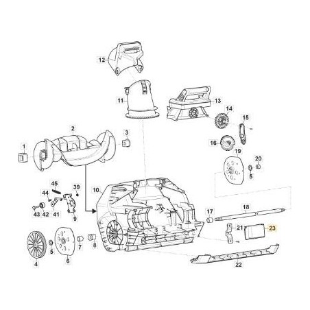 ST 80 V ELECTRONIC BOARD ORIGINAL STIGA - 118820597/1 | Newgardenstore.eu