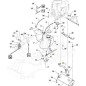 TUBO RACCORDO SCARICO MOT. HONDA GXV660 ORIGINALE STIGA - 118738260/1