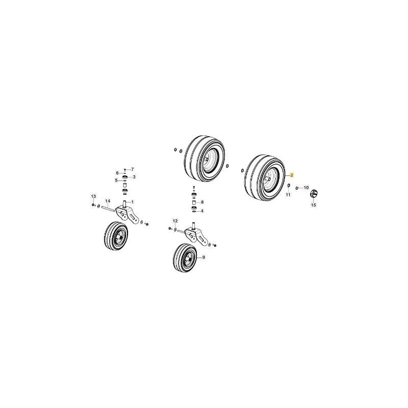 RUO.POS.FENGCHI-KEND 20 GYRO ORIGINAL STIGA - 382680110/0