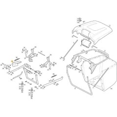 ATTUATORE SACCO ELETTRICO V3 ORIGINALE STIGA - 118001005/0 | Newgardenstore.eu